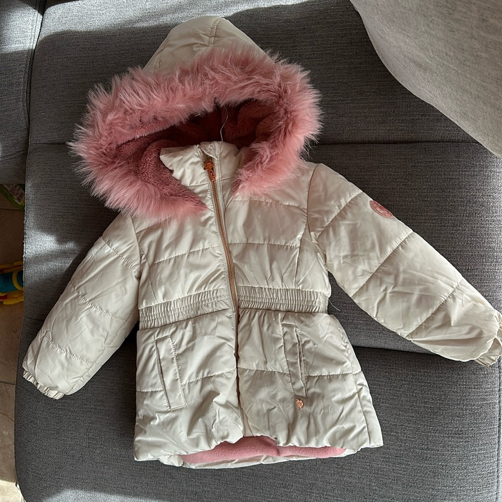 Toddler girls BCBG puffer coat